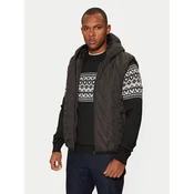 Brave Soul Telovnik MJK-INFERNO Siva Regular Fit