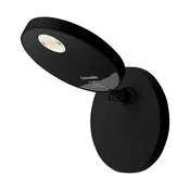 Artemide Demetra Spotlight stenska svetilka 2700K črna - Dnevna soba/jedilnica - Dizajn - Kovina