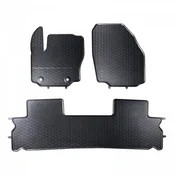 Rubber car mats Ford S-Max 2006-2015 (fixing spacing 25.5 and 31 cm)
