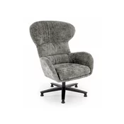 Fotelja Houston 1598 (Siva) Siva, 104x80x83cm, Tkanina, GambeNoge: Metal