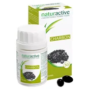 Naturactive Organic Activated Vegetable Carbon 60 capsules