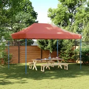Šator za zabave Terakota 279 x 410 x 315 cm Oxford tkanina