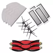 Ultra-pack s krpami in belimi stranskimi krtačkami za Roborock S5, S6, E5, S50, S55