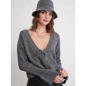 MixRay Pulover Pullover temno siva