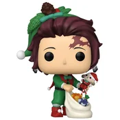 Bobble Figure Anime - Demon Slayer Kimetsu no Yaiba POP! - Tanjiro Kamado (Holiday) #2032