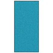Vidaxl Doormat Drugo Cyan in črna 120 x 250 cm Poliamid in PVC