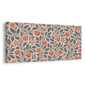 Slika vintage cvetlični ornament - 120x60