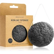 BrushArt Home Salon Gentle Exfoliating Facial Sponge Charcoal 5g