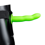 Ouch! Glow in the Dark Curved Hollow Strap-on 8 20cm
