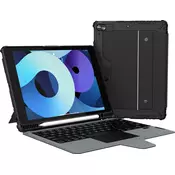 Nillkin Bumper Combo Ovitek s tipkovnico (osvetljena različica) za iPad 10.2 2019/2020/2021 črn