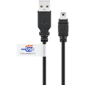 REDLINE USB A/MINI kabel R4730, 3m