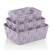 Kela Košarica KL-24348 Alvaro PP, set of 3, purple