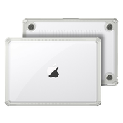 Premium ovitek Dux Ducis LCGM z ojačanimi robovi za MacBook Pro 14 (A2442, A2779, A2918, A2992) - prozoren