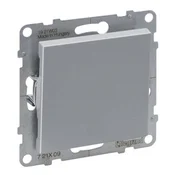 shumee Stikalo s tipko 1-polno aluminijasto 10AX IP20 avtomatski priključki Legrand suno 72309