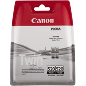 kartuša Canon PGI-520BK (črna), dvojno pakiranje, original