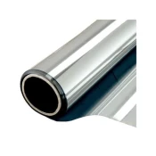 Netscroll Samoljepljiva zrcalna folija za prozore i vrata, zaštita od pogleda, UV zraka i zagrijavanja, jednostavna montaža, MirrorFoil