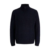 JACK & JONES Pulover JPRBLUCALLUM temno modra