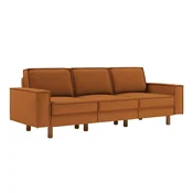 Atelier del Sofa Trosed Sparrow Extra 3, 238x89x87 cm, Braon