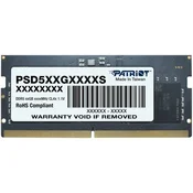 PATRIOT Signature Line 24 GB DDR5 5600MT/s / SO-DIMM / CL46 / 1,1 V