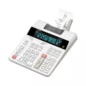 Casio Ispisni stolni kalkulator Casio FR-2650RC Bijela Zaslon (broj mjesta): 12 strujni pogon (Š x V x d) 195 x 65 x 313 mm