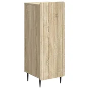Vidaxl Strani šal Sonoma hrast 34,5 x 33 x 92 cm Inženirski les