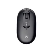 Ewent Miška Dual-Connect Wireless, 1200dpi, Bluetooth, USB, črna