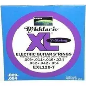 DAddario EXL 120-7 9-54 Žice za 7-žicanu elektricnu gitaru