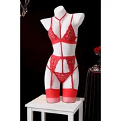 Chilirose – Cetverodijelni set 4713 - M, Crvena
