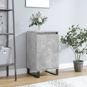 Vidaxl Komoda betonsko siva 40x35x70 cm inženirski les