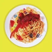 Le Sserafim - 1st Single Album ‘SPAGHETTI’ Vinyl: NEON YELLOW Version (LP)