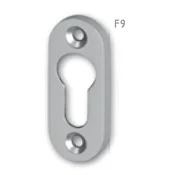 Pokrivna rozeta ACT PZ OV vijak (F9), AC-T F9 (aluminij, nerjavno jeklo)