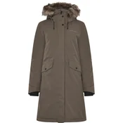 Didriksons ERIKA WNS PARKA 3, plašč, rjava 504303