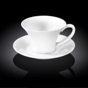 Skodelica in Podstavek, Porcelan, 430ml