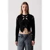 Karl Lagerfeld Jeans pulover ženski z viskozo
