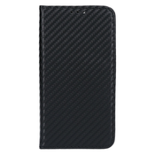 Nobrand Torbica flip Smart Carbon za Huawei Nova - črna