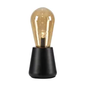 BROOKE STOLNA LAMPA AMBER/CRNA E14 MA108416