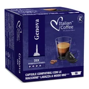 Lavazza A Modo Mio Genova DEK Italian Coffee