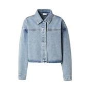 JDY Prehodna jakna JDYAspen moder denim