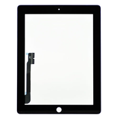 Apple iPad 3, iPad 4 - Touch Glass (crna)