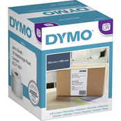 DYMO Tiskalni trak Dymo S0904980, 220 velikih nalepk (104 x 59 mm), bele barve, za LabelWriter
