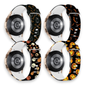 Infostyle Silikonski pašček Halloween za Samsung Galaxy Watch 5/4 (40 / 44 mm)/ 3 (41mm)/Active 2 (40/44mm)