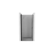 Mexen Pretoria nihajna tuš vrata 70 cm, prozorna, črna - 852-070-000-70-00