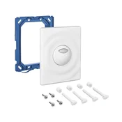 GROHE 42302SH0 - Tipka za splakovanje SURF 156 x 197 mm bela