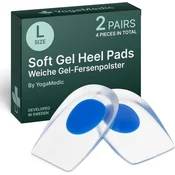 YOGAMEDIC gel blazinice za peto - Velikost: 35-40