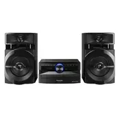 Panasonic SC-UX100E-K mini linija 300W Bluetooth, CD/USB (Urban Audio)