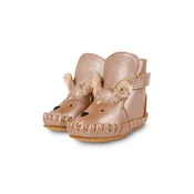 Donsje čevlji za dojenčke usnjeni Smikki Booties Deer