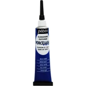 Pébéo Porcelaine 150 Kontura za porcelan Ming Blue 20 ml 1 kos