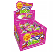 Chupa Chups Center Shock Jumping Strawberry običajno 100 kosov 400g karton