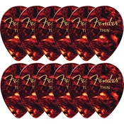 Fender 358 Shape Classic Celluloid 12 Trzalica