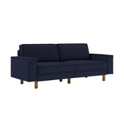 ATELIER DEL SOFA Sofa sa 3 sedišta Sparrow 3 Night Blue Walnut